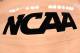 INDIANAPOLIS, IN - APRIL 04: A view of the NCAA logo during the NCAA Men's Final Four Semifinal at Lucas Oil Stadium on April 4, 2015 in Indianapolis, Indiana. (Photo by Lance King/Getty Images)