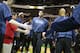 BOSSIER CITY, LA - OCTOBER 1: Anthony Davis #23 of the New Orleans Pelicans is introduced before the game against the Dallas Mavericks during a preseason game on October 1, 2016 at CenturyLink Center in Bossier City, Louisiana. NOTE TO USER: User expressly acknowledges and agrees that, by downloading and or using this Photograph, user is consenting to the terms and conditions of the Getty Images License Agreement. Mandatory Copyright Notice: Copyright 2016 NBAE (Photo by Layne Murdoch Jr./NBAE via Getty Images)
