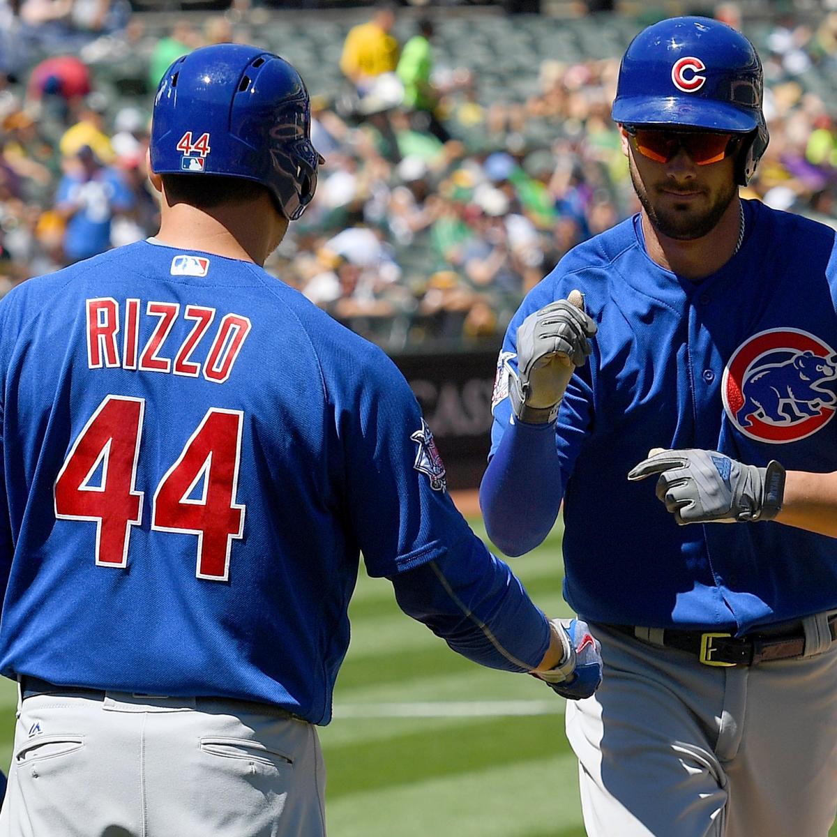 Already Cubs' leader, Anthony Rizzo on an MVP track