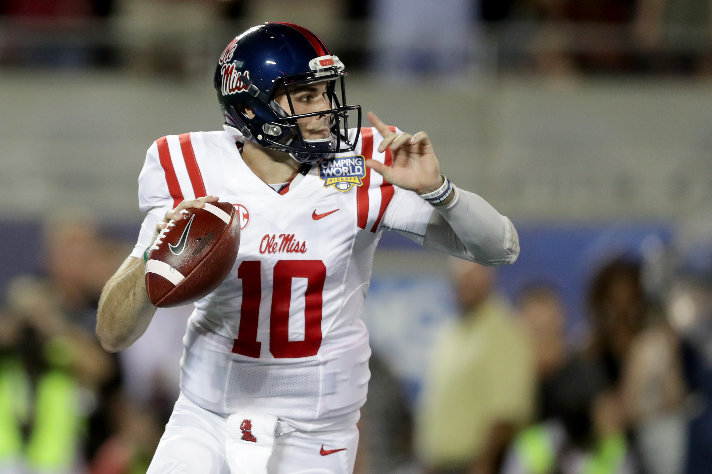 Ole Miss QB Chad Kelly takes a jab at Clemson 