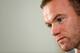 BURTON-UPON-TRENT, ENGLAND - OCTOBER 04: England captain Wayne Rooney looks on during an England press conference at St George's Park on October 4, 2016 in Burton-upon-Trent, England. (Photo by Laurence Griffiths/Getty Images)