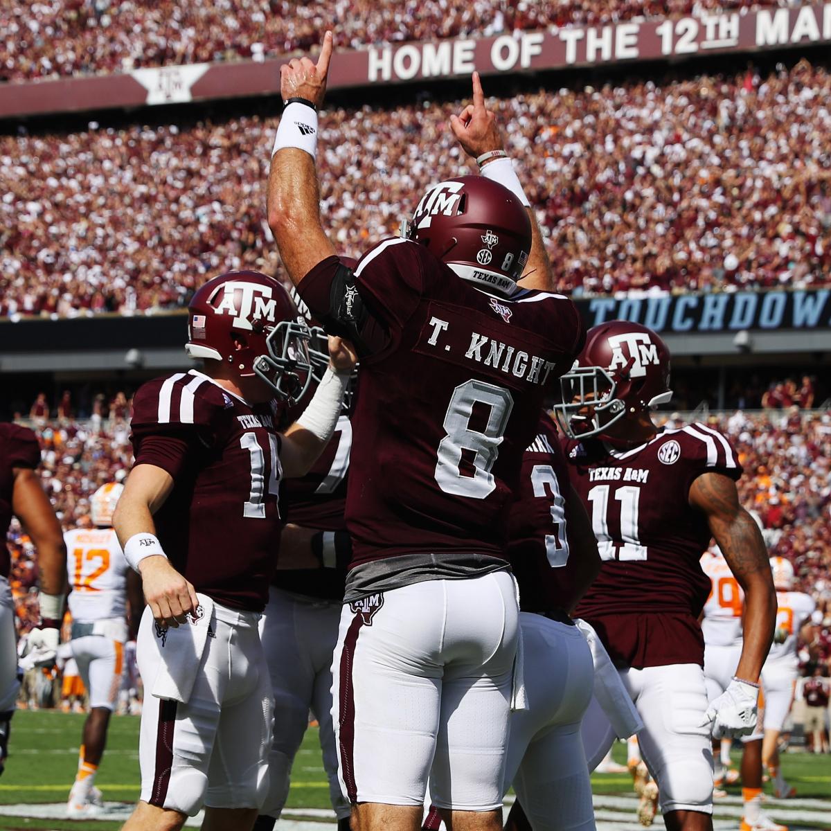 Tennessee vs. Texas A&M Score and Twitter Reaction News, Scores