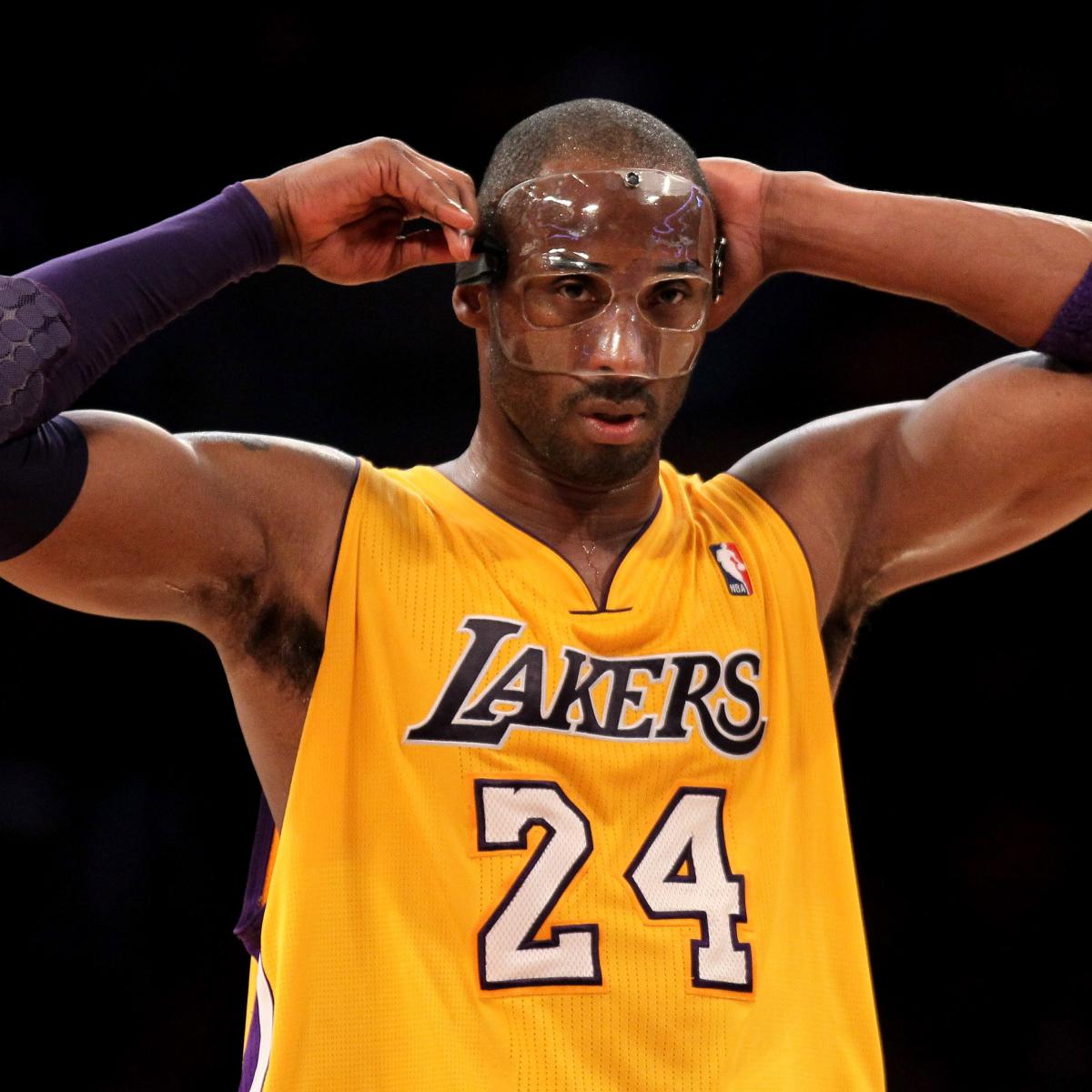 Kobe Bryant Face Mask Expected to Sell for Over $50K
