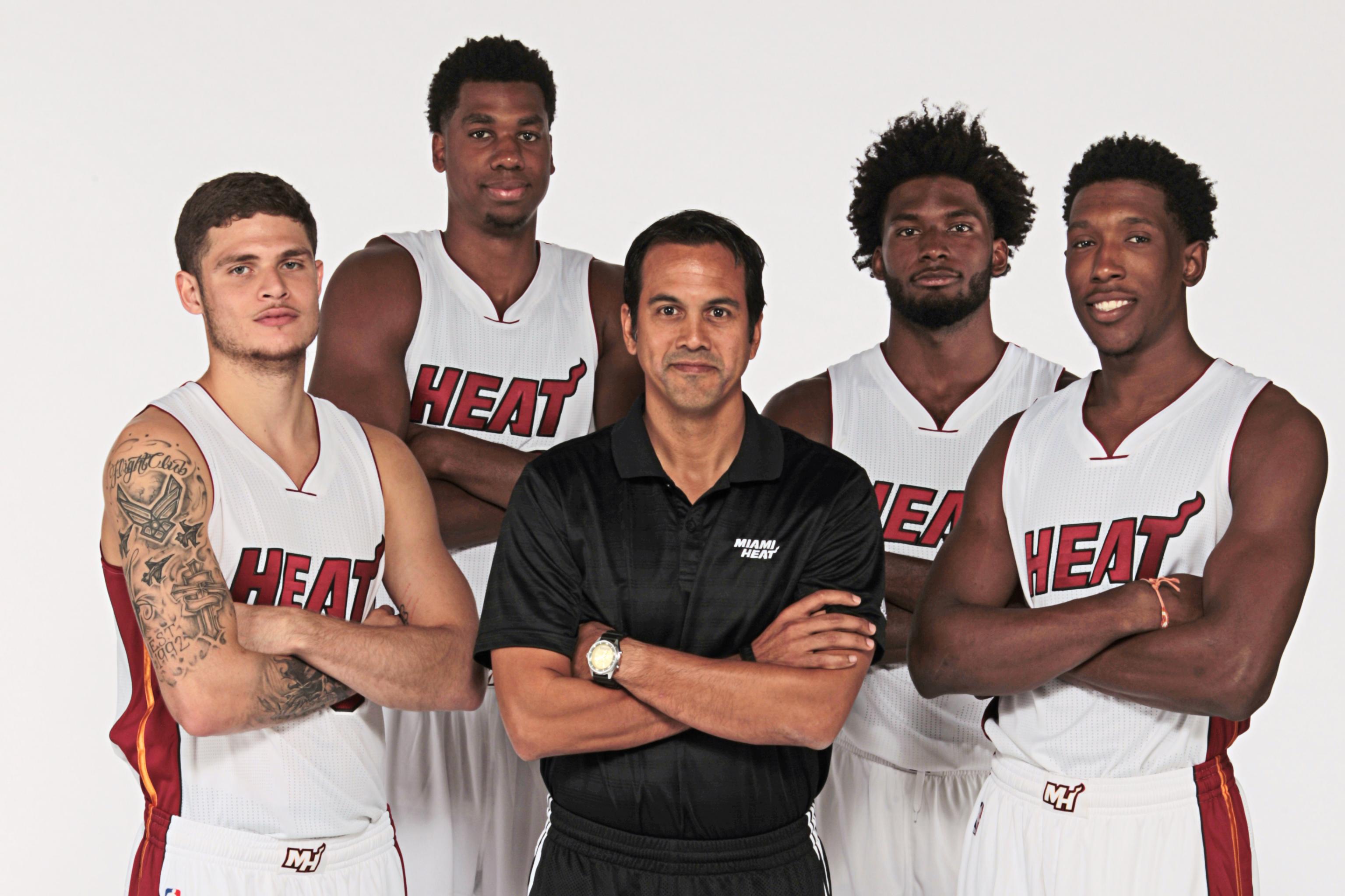 Miami Heat News: Chris Bosh, Dwyane Wade and Udonis Haslem Named Heat  Captains