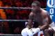 LAS VEGAS, NV - JUNE 20: Adrien Broner waits in his corner before the start of a round during his welterweight fight against Shawn Porter at MGM Grand Garden Arena on June 20, 2015 in Las Vegas, Nevada. Porter won the fight by unanimous decision. (Photo by Steve Marcus/Getty Images)