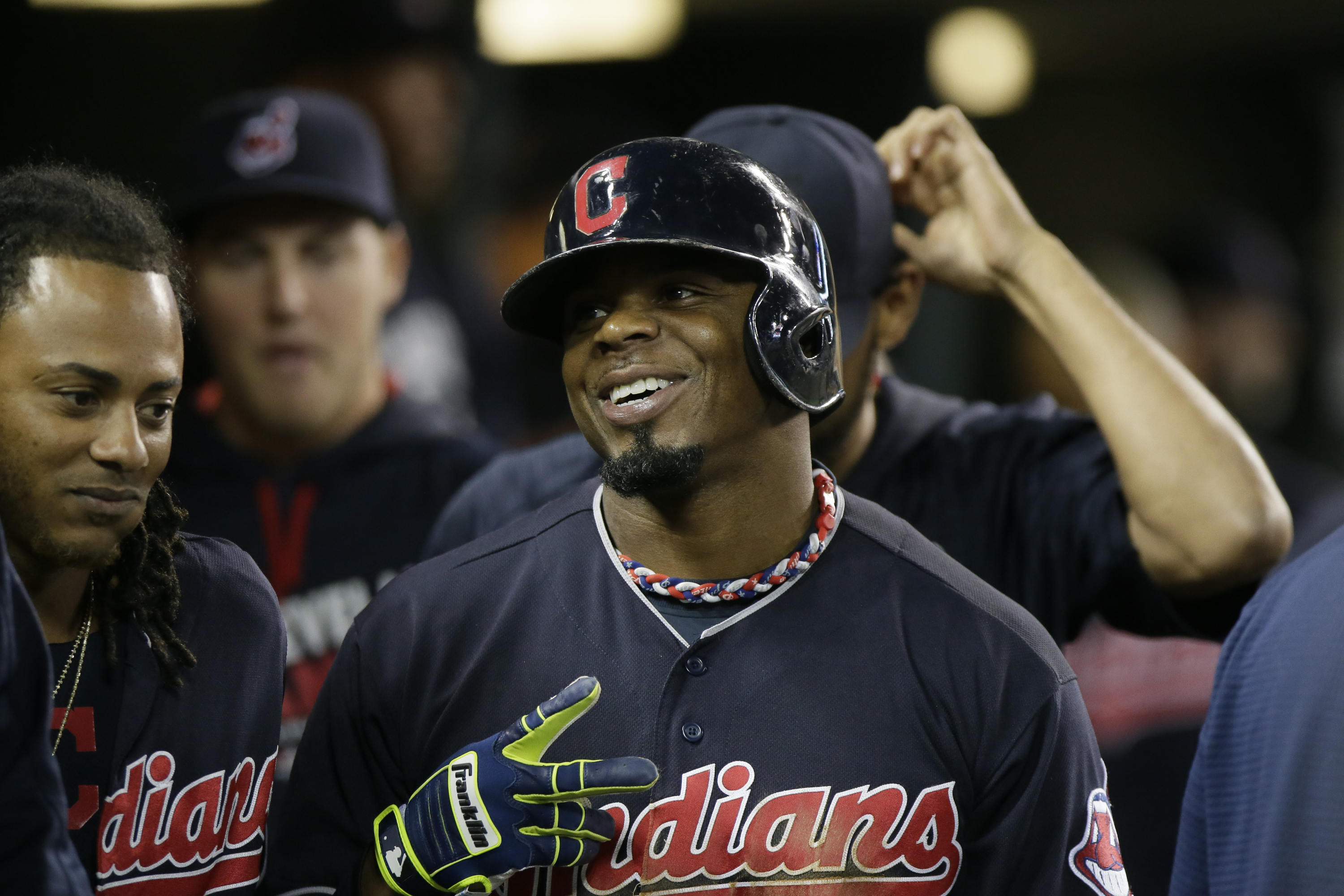 Rajai Davis answers Cleveland fans' prayers with game-tying HR off