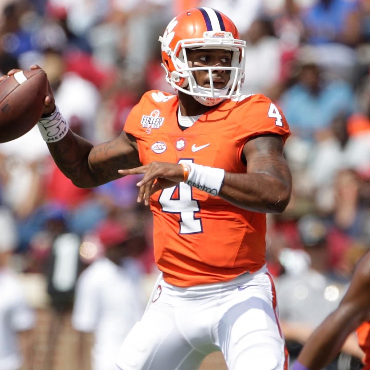 NC State vs. Clemson Live Score, Highlights for Wolfpack vs. Tigers