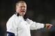 SOUTH BEND, IN - OCTOBER 15: Head coach Brian Kelly of the Notre Dame Fighting Irish is seen during the game against the Stanford Cardinal at Notre Dame Stadium on October 15, 2016 in South Bend, Indiana. Stanford defeated Notre Dame 17-10. (Photo by Michael Hickey/Getty Images)