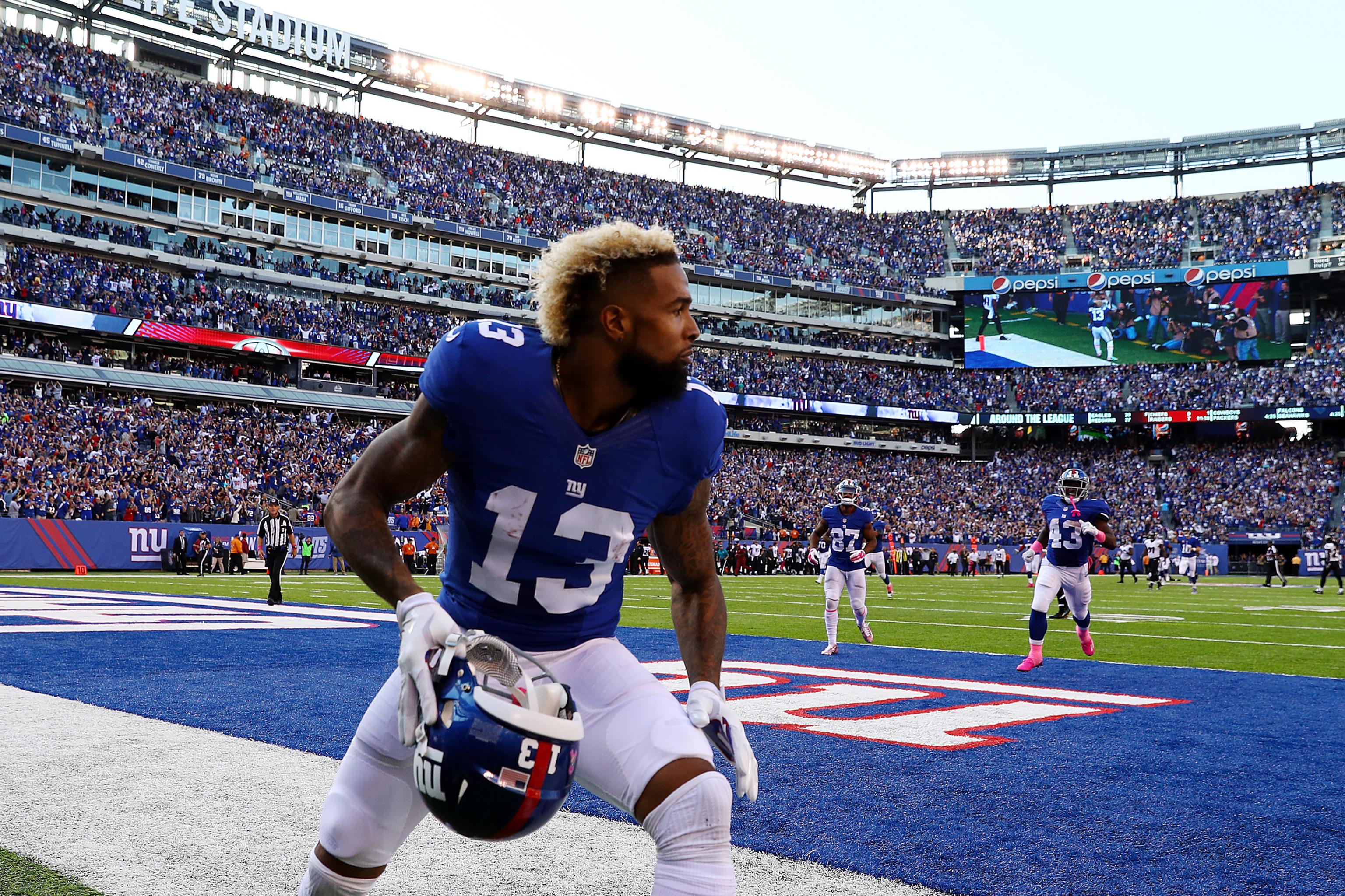 Odell Beckham Jr.'s Best Highlights from the 2016 Season