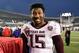 MEMPHIS, TN - DECEMBER 29: Myles Garrett #15 of the Texas A&M Aggies leaves the field following a victory over the West Virginia Mountaineers in the 56th annual Autozone Liberty Bowl at Liberty Bowl Memorial Stadium on December 29, 2014 in Memphis, Tennessee. Texas A&M won the game 45-37. (Photo by Stacy Revere/Getty Images)