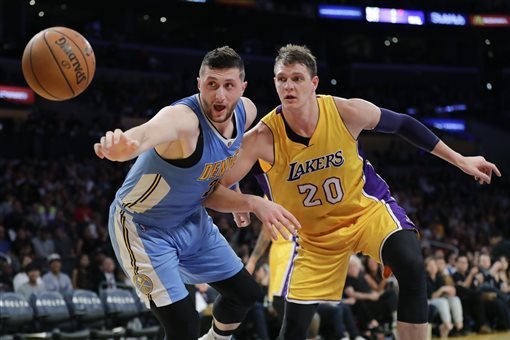 Los Angeles Lakers shut down Timofey Mozgov for remainder of season - ESPN