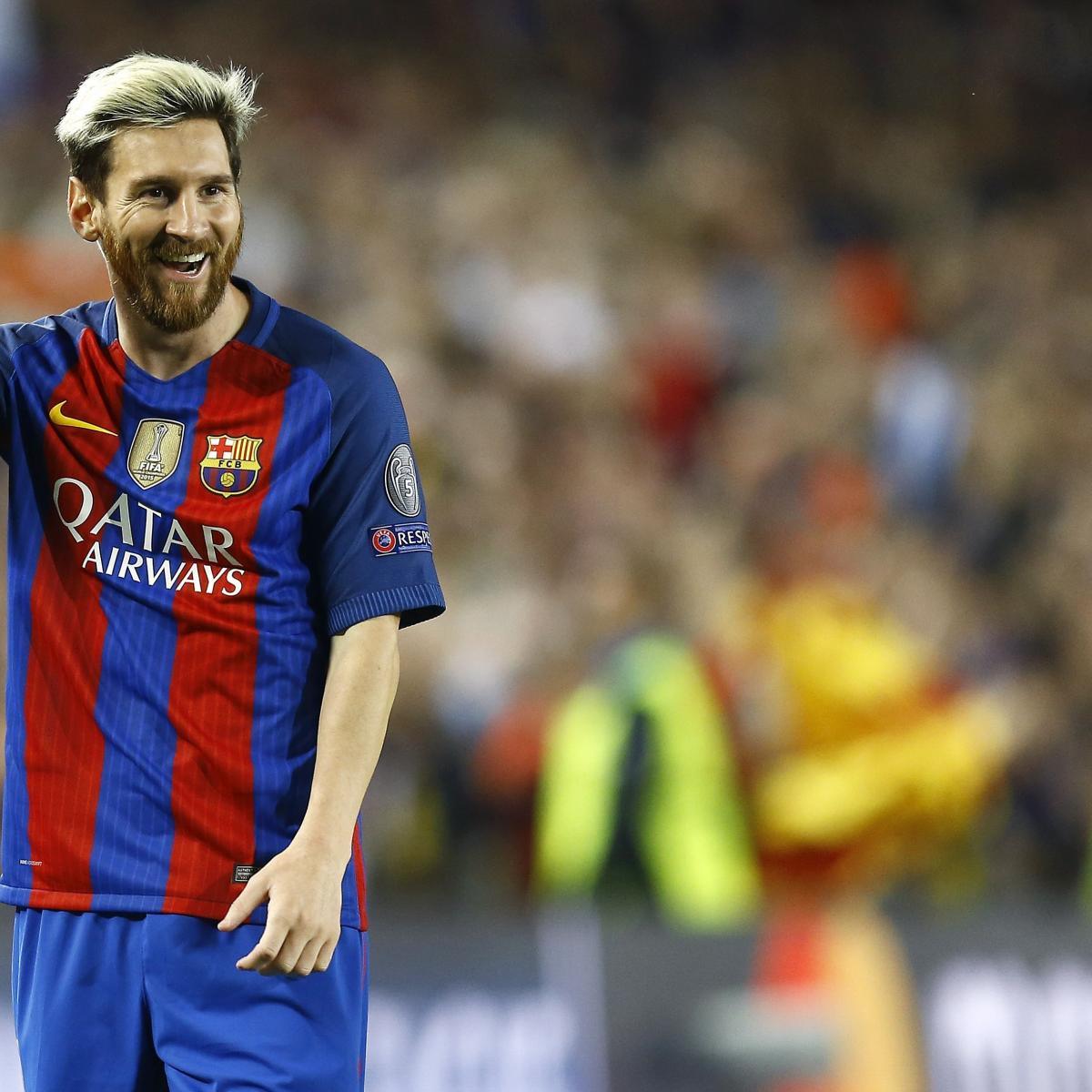 Lionel Messi Praised by Luis Enrique After Barcelona vs. Manchester ...