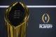 The College Football Playoff trophy will be making an appearance at Texas A&M at Alabama.