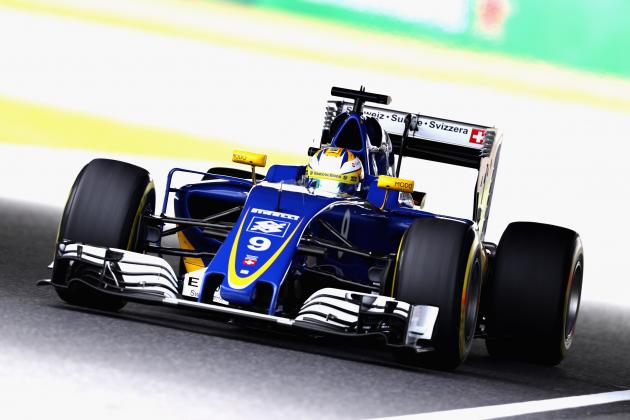 SUZUKA, JAPAN - OCTOBER 07: Marcus Ericsson of Sweden driving the (9) Sauber F1 Team Sauber C35 Ferrari 059/5 turbo on track during practice for the Formula One Grand Prix of Japan at Suzuka Circuit on October 7, 2016 in Suzuka. (Photo by Clive Mason/Getty Images)