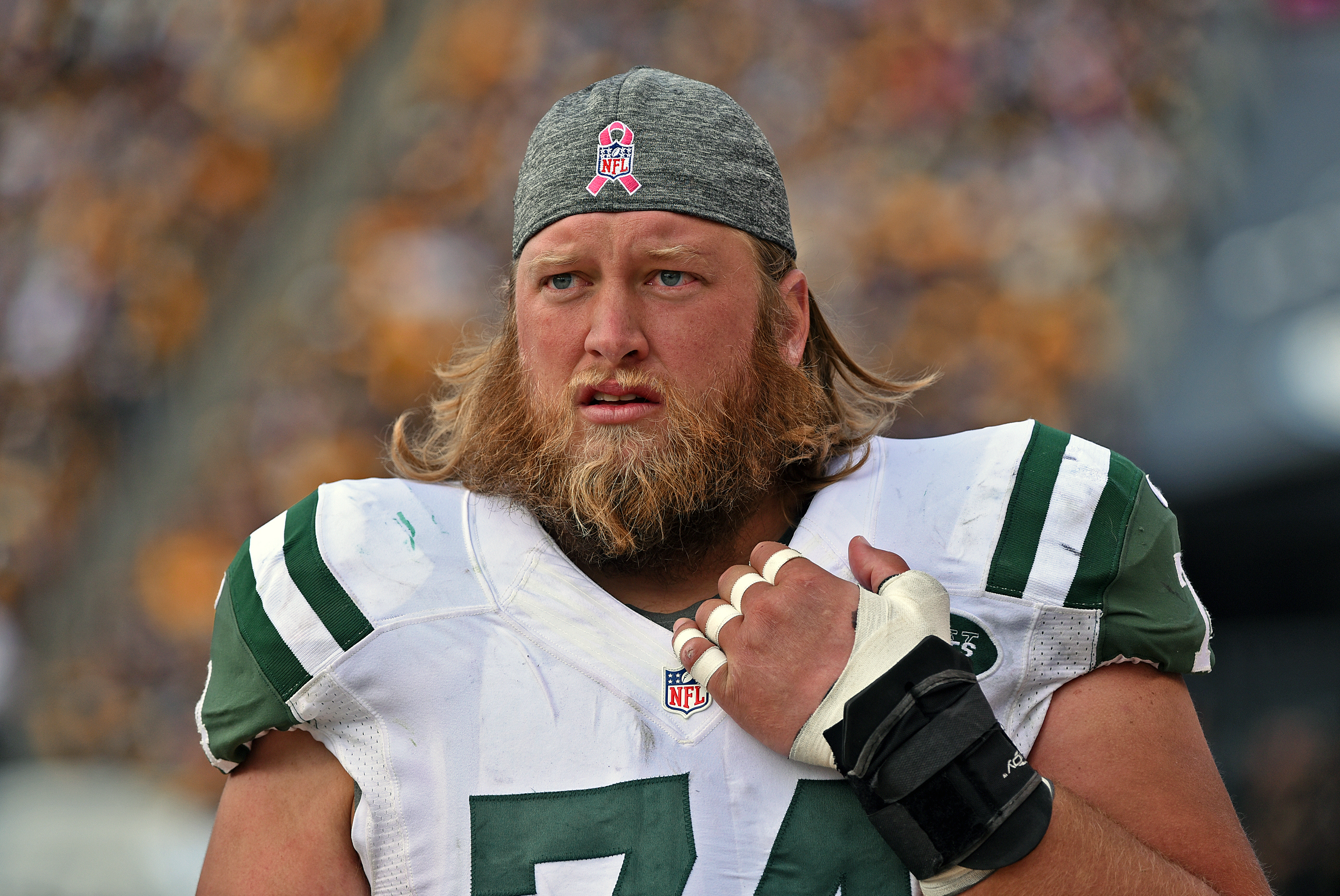 NY Jets center Nick Mangold undergoing MRI on right foot Monday; reports  suggest an ankle sprain – New York Daily News