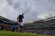 EAST RUTHERFORD, NJ - SEPTEMBER 18: Kicker Josh Brown #3 of the New York Giants leaves the field after kicking the game-winning field goal against the New Orleans Saints at MetLife Stadium on September 18, 2016 in East Rutherford, New Jersey. The New York Giants won 16-13. (Photo by Michael Reaves/Getty Images)