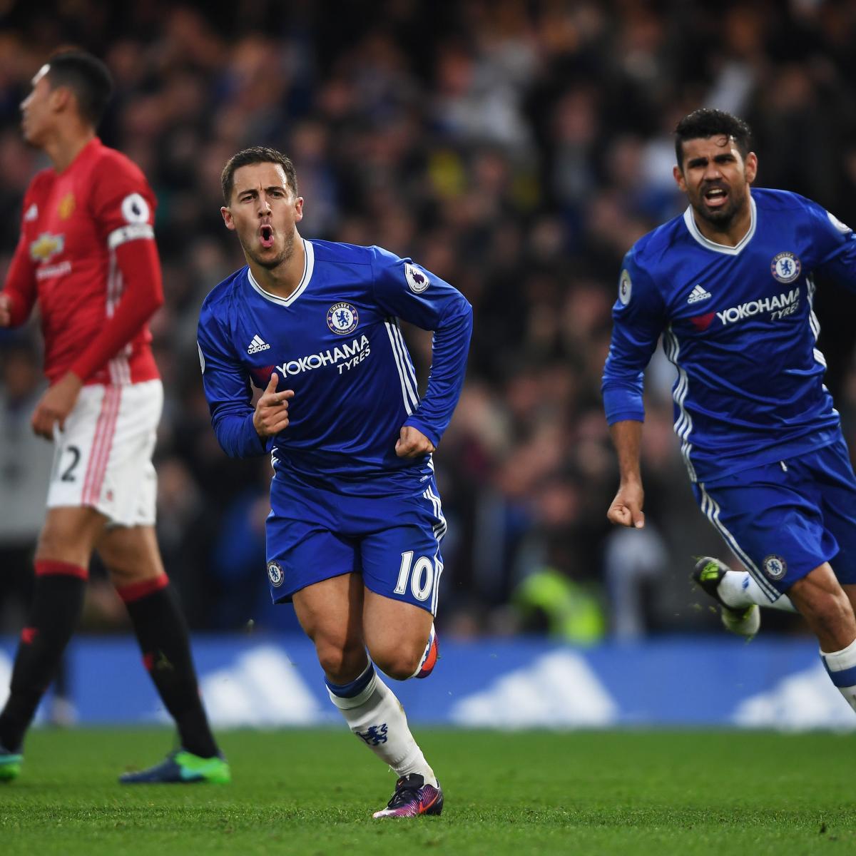 Chelsea vs. Manchester United: Score and Reaction from 2016 Premier League Match ...