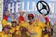 TALLADEGA, AL - OCTOBER 23: Joey Logano, driver of the #22 Shell Pennzoil Ford, celebrates in Victory Lane after winning the NASCAR Sprint Cup Series Hellmann's 500 at Talladega Superspeedway on October 23, 2016 in Talladega, Alabama. (Photo by Sean Gardner/Getty Images)