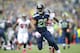 SEATTLE, WA - OCTOBER 16: Running back C.J. Spiller #28 of the Seattle Seahawks rushes against the Atlanta Falcons at CenturyLink Field on October 16, 2016 in Seattle, Washington. (Photo by Jonathan Ferrey/Getty Images)