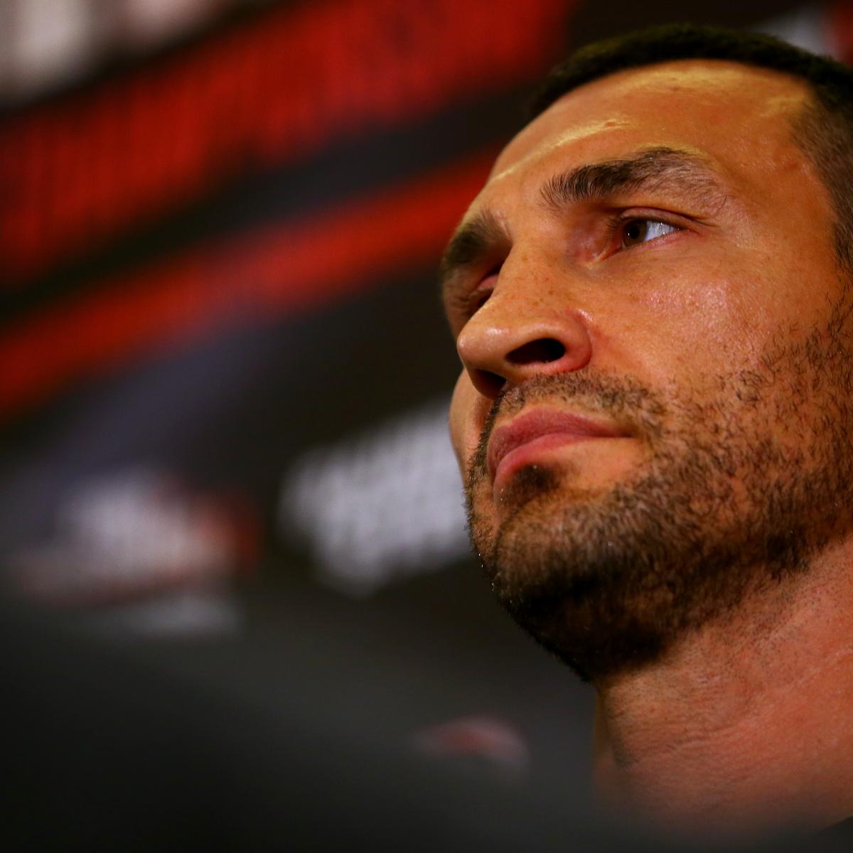 Wladimir Klitschko Wants Anthony Joshua Fight, Comments on Retirement Rumours ...