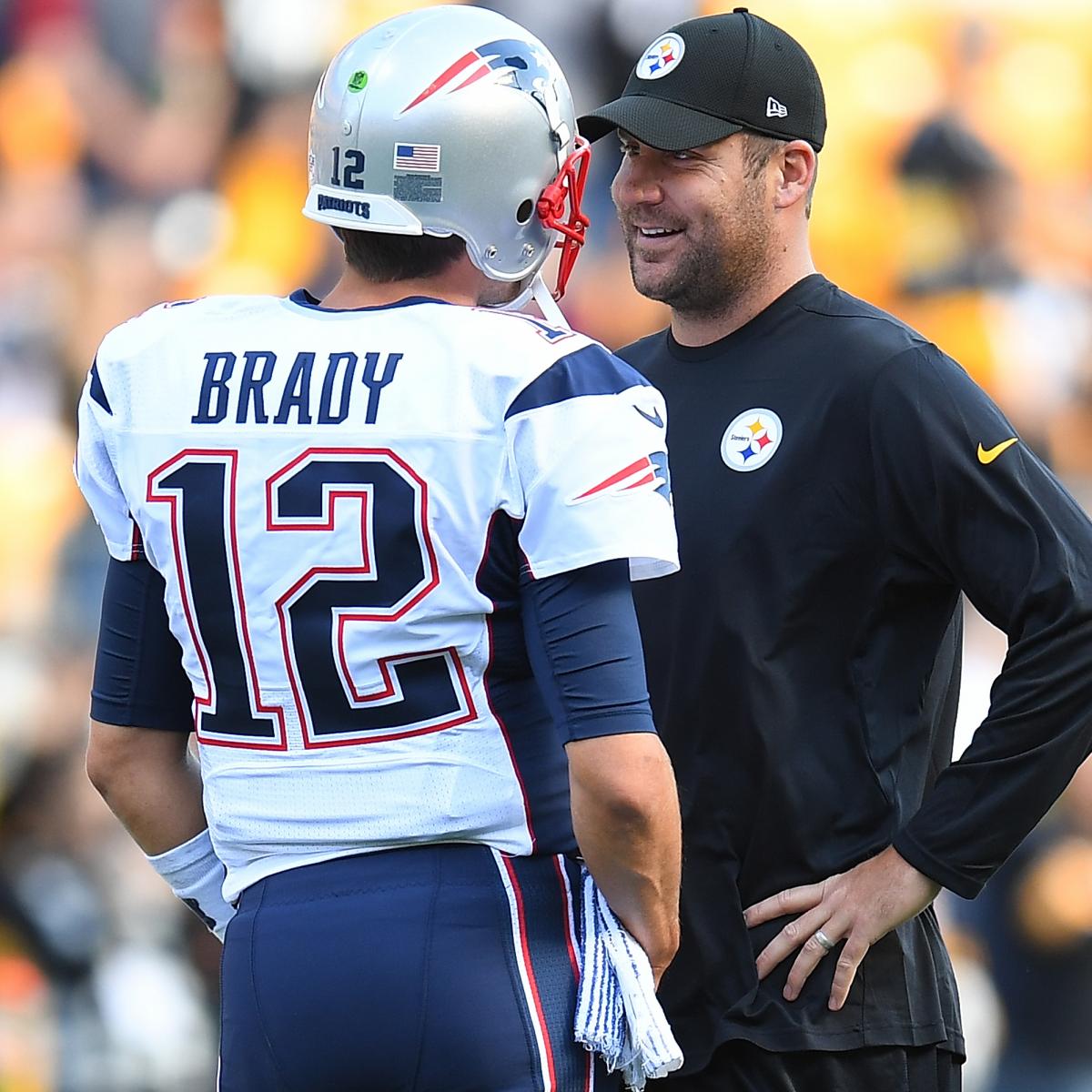 Ben Roethlisberger Asked Tom Brady for Jersey Before Patriots-Steelers Game | Bleacher ...