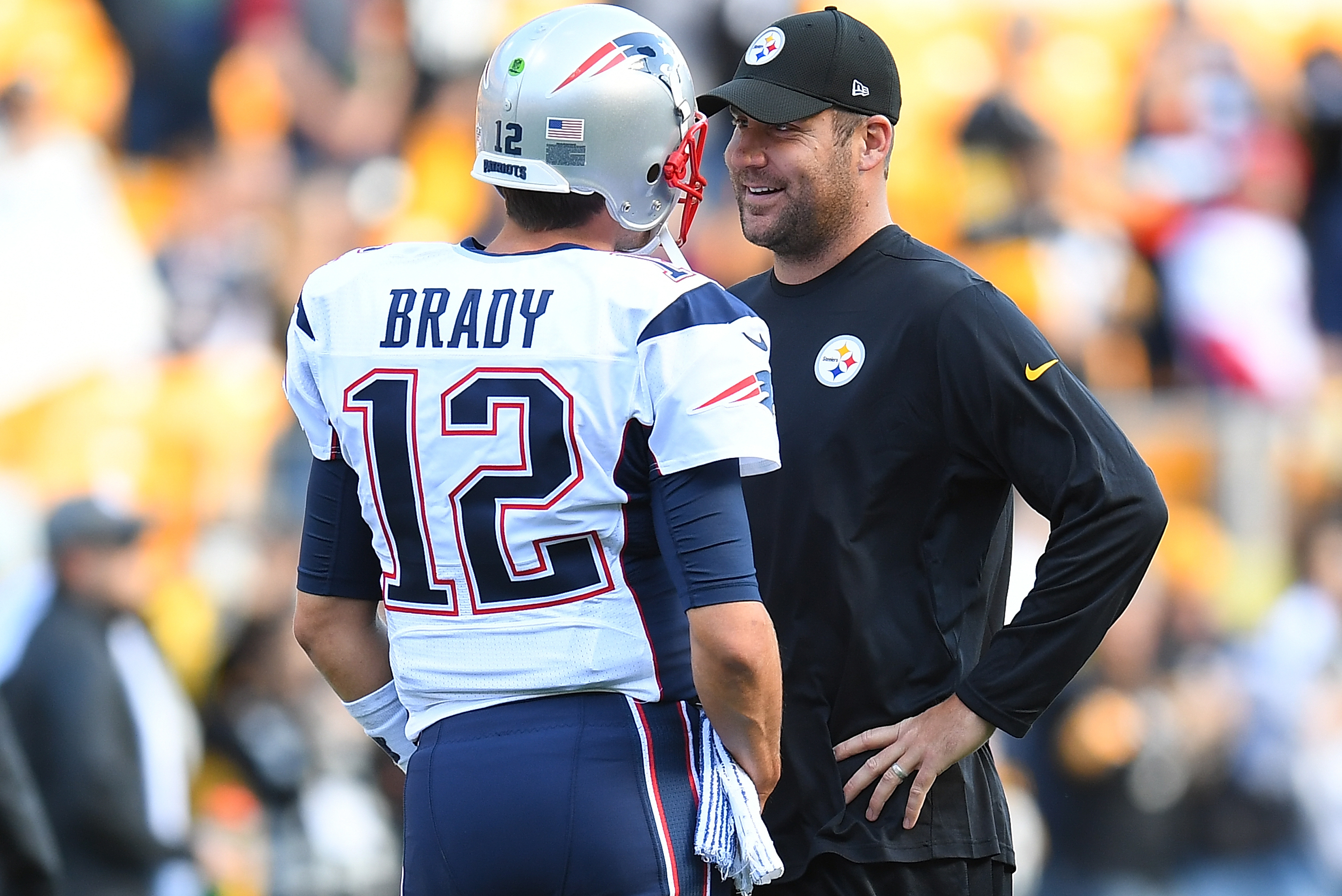 Tom Brady, Ben Roethlisberger trade praise before New England Patriots,  Pittsburgh Steelers showdown 