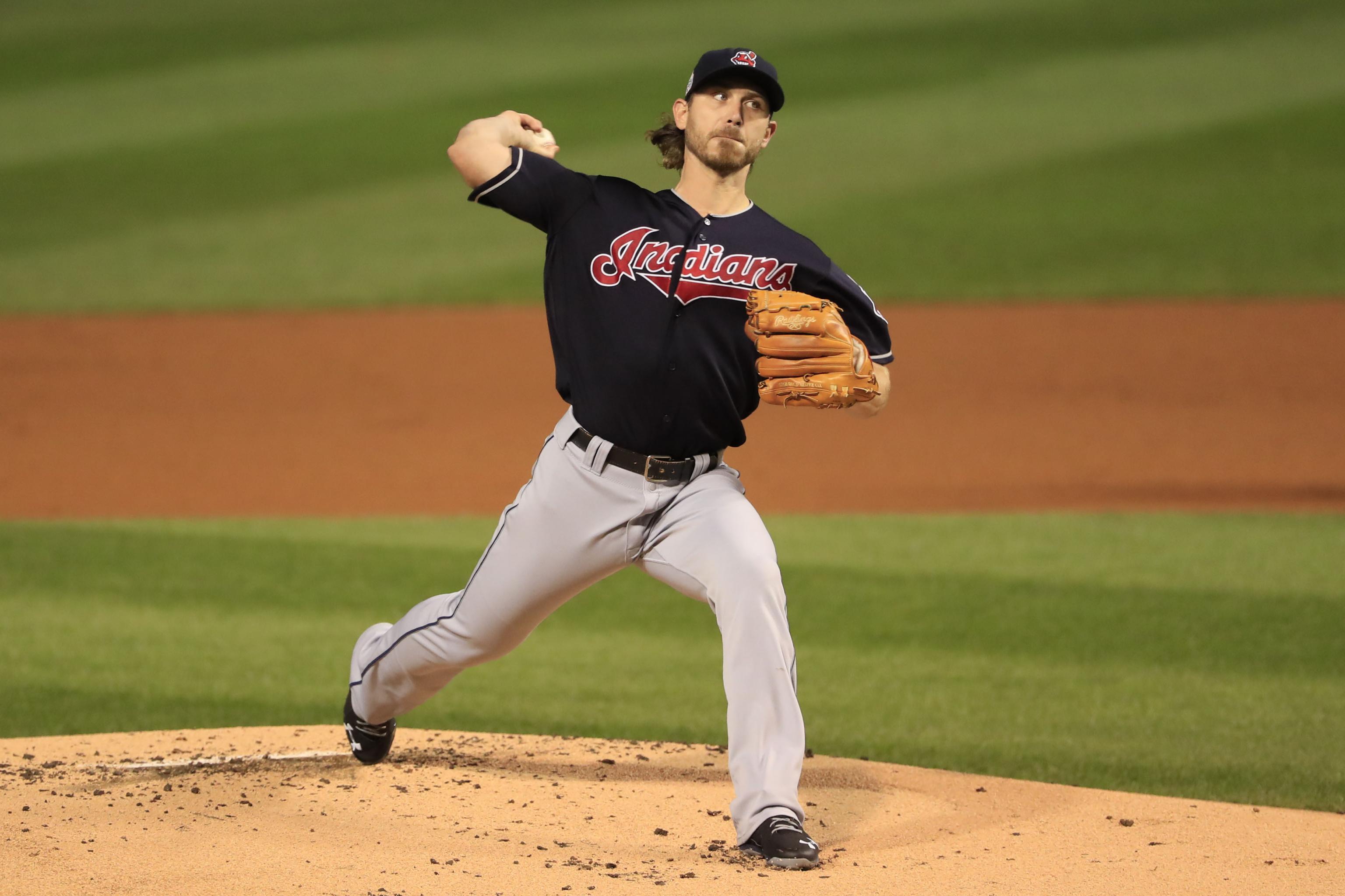 Cody Allen Game-Used Jersey, 2016 World Series vs. Chicago Cubs