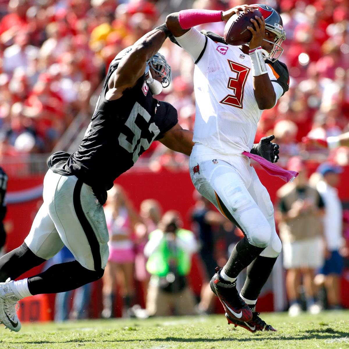 Buccaneers vs. Raiders results: Tampa Bay hangs on for wild 42-32 win over  Oakland 