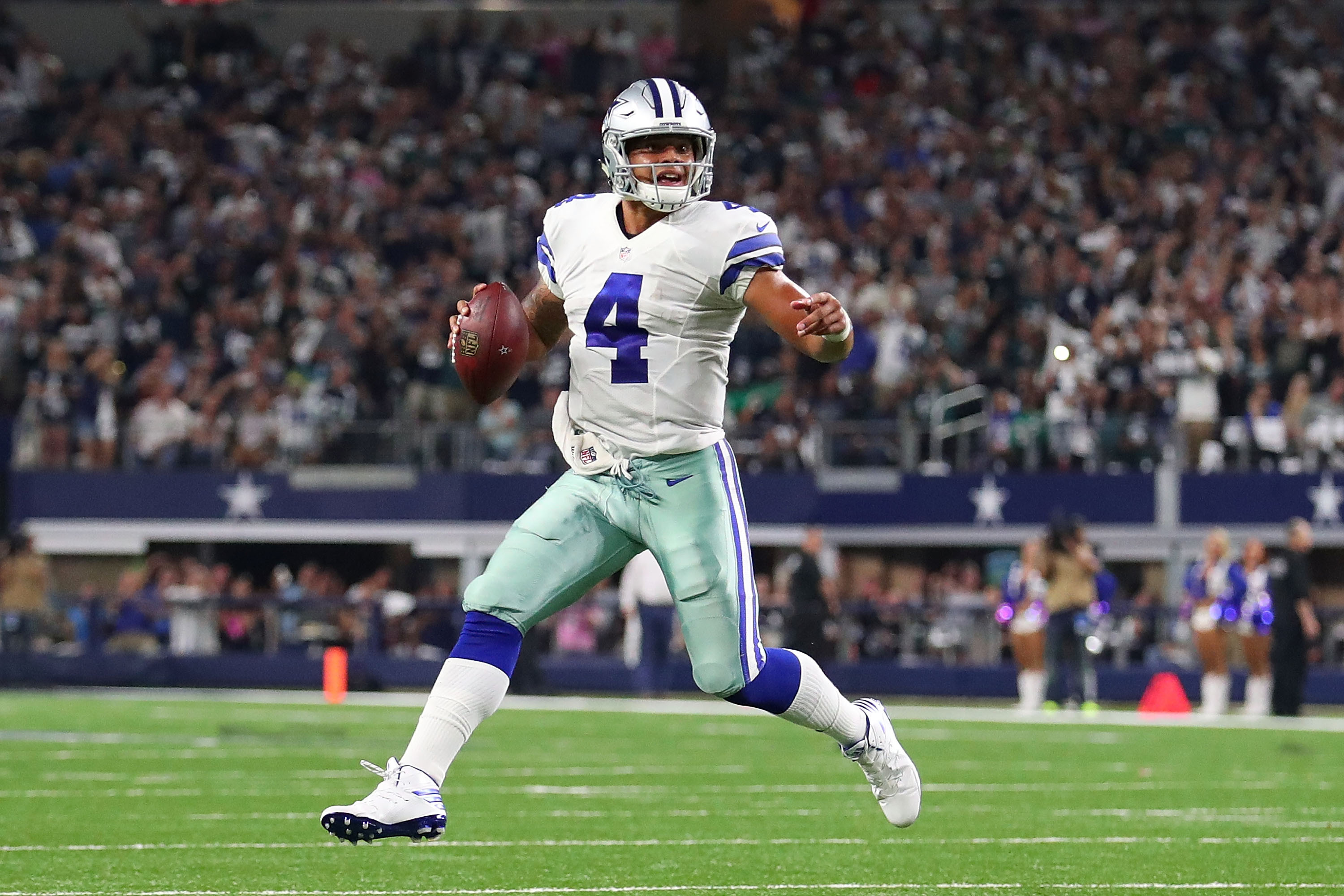 The Tony Romo-Dak Prescott debate: Can Cowboys bench rookie QB who doesn't  throw INTs?