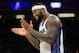 Oct 29, 2016; Sacramento, CA, USA; Sacramento Kings center DeMarcus Cousins (15) looks on against the Minnesota Timberwolves during the third quarter at Golden 1 Center. The Kings won 106-103. Mandatory Credit: Kelley L Cox-USA TODAY Sports