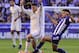 Real Madrid's Croatian midfielder Mateo Kovacic (L) vies with Deportivo Alaves' midfielder Manuel Alejandro Garcia Sanchez during the Spanish league football match between Deportivo Alaves and Real Madrid CF at the Mendizorroza stadium in Vitoria on October 29, 2016. / AFP / ANDER GILLENEA (Photo credit should read ANDER GILLENEA/AFP/Getty Images)