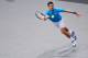PARIS, FRANCE - NOVEMBER 02: Novak Djokovic of Serbia plays a forehand during the Men's second round match against Gilles Muller of Luxembourg on day three of the BNP Paribas Masters at Palais Omnisports de Bercy on November 2, 2016 in Paris, France. (Photo by Aurelien Meunier/Getty Images)
