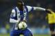 Porto's Malian forward Moussa Marega controls the ball during the Portuguese league football match FC Porto vs Uniao da Madeira at the Dragao stadium in Porto on March 12, 2016. / AFP / MIGUEL RIOPA (Photo credit should read MIGUEL RIOPA/AFP/Getty Images)
