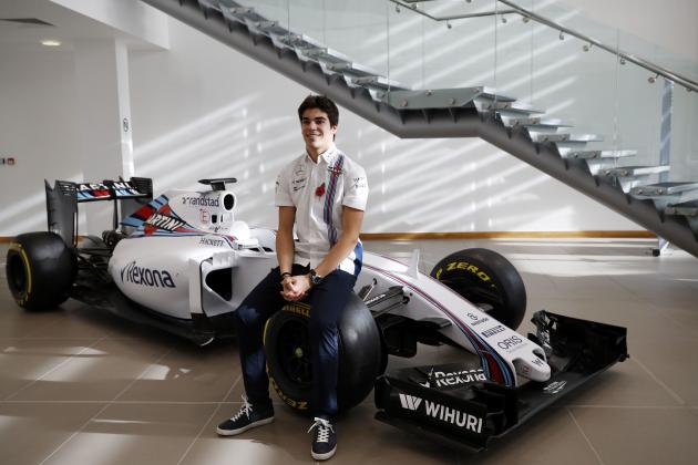 Canadian driver Lance Stroll poses for a photograph following the announcement by Williams Martini Racing of their driver line up for the 2017 FIA Formula One World Championship at the team headquarters in Grove, west of London on November 3, 2016.
Canadian teenager Lance Stroll will replace veteran Felipe Massa in Williams's driver line-up for the 2017 season, the British team announced on Thursday. Stroll, who turned 18 last week, will line up alongside Finnish driver Valtteri Bottas, who will be entering his fifth successive year with Williams.
/ AFP / Adrian DENNIS (Photo credit should read ADRIAN DENNIS/AFP/Getty Images)