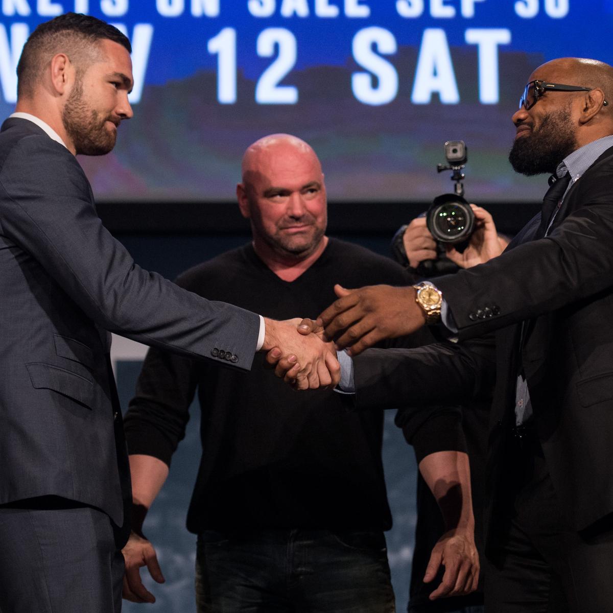 UFC 205 Primer Chris Weidman vs. Yoel Romero, a HeadtoToe Breakdown