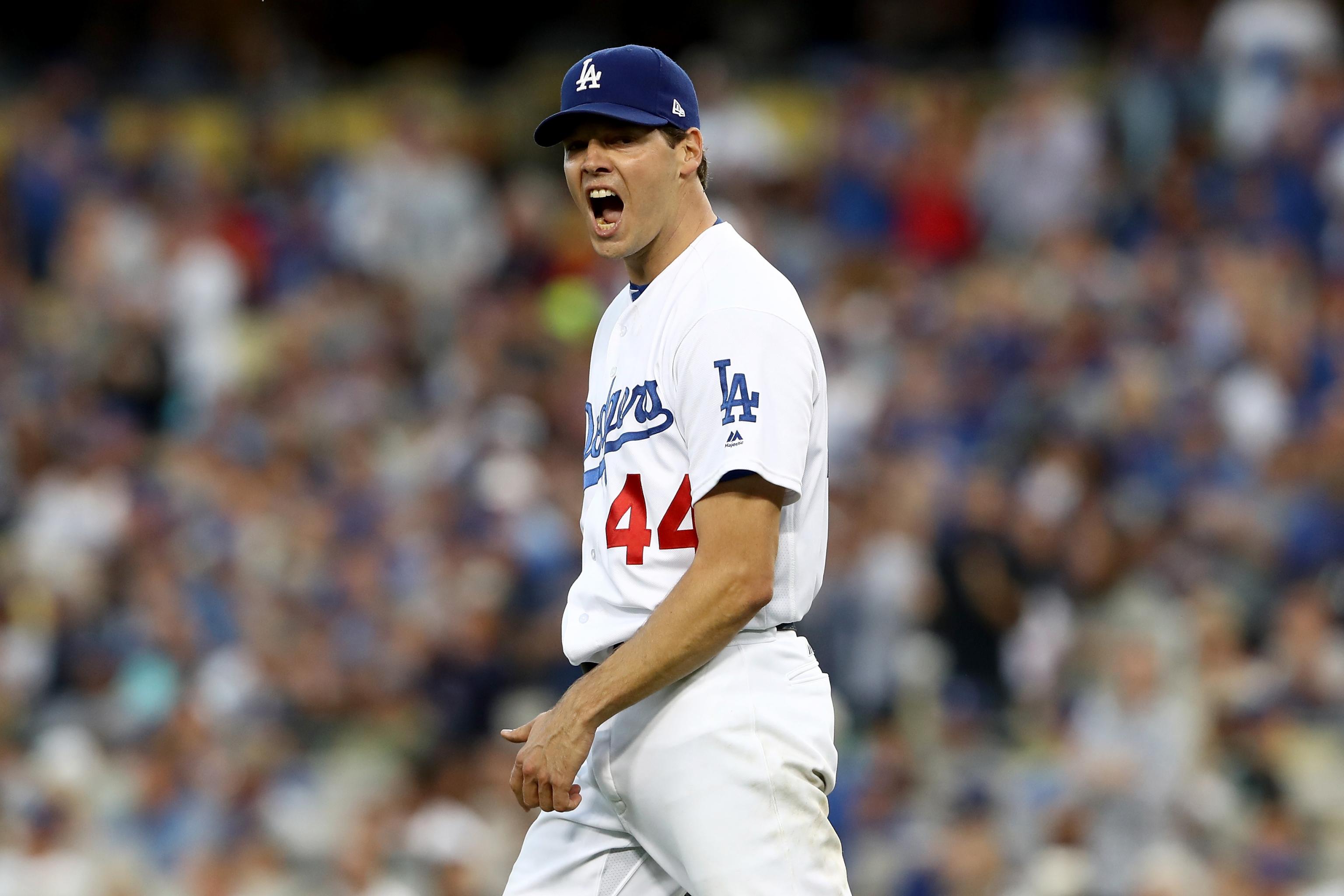 LA Dodgers Foundation Auction: Rich Hill 2018 Game-Used