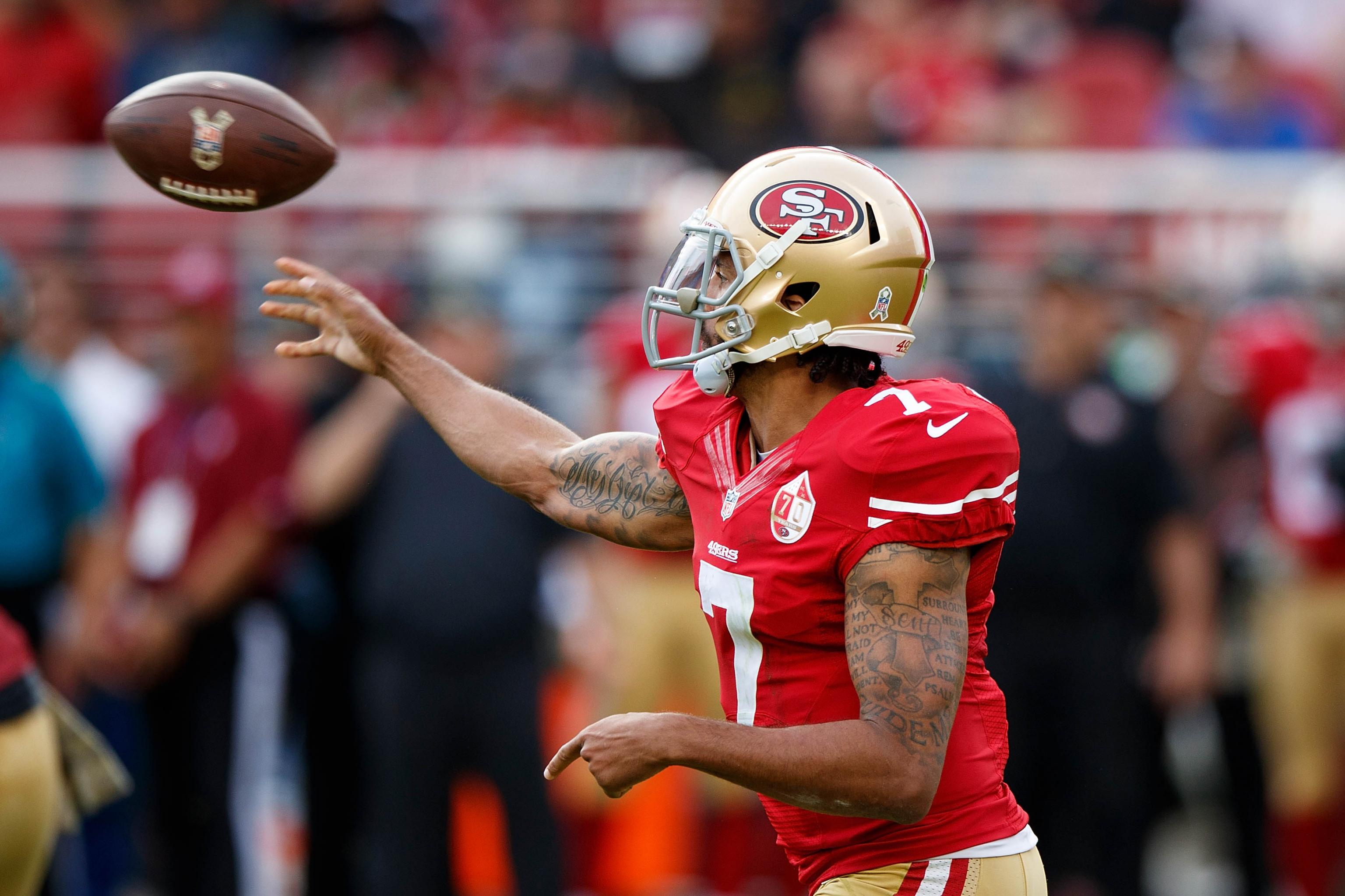 49ers QB Colin Kaepernick explains why he didn't vote