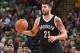 BOSTON, MA - OCTOBER 26: Greivis Vasquez #21 of the Brooklyn Nets handles the ball against the Boston Celtics on OCTOBER 26, 2016 at the TD Garden in Boston, Massachusetts. NOTE TO USER: User expressly acknowledges and agrees that, by downloading and or using this photograph, User is consenting to the terms and conditions of the Getty Images License Agreement. Mandatory Copyright Notice: Copyright 2016 NBAE (Photo by Brian Babineau/NBAE via Getty Images)