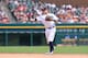 DETROIT, MICHIGAN - JULY 17: Ian Kinsler #3 of the Detroit Tigers fields during the game against the Kansas City Royals at Comerica Park on July 17, 2016 in Detroit, Michigan. The Tigers defeated the Royals 4-2. (Photo by Mark Cunningham/MLB Photos via Getty Images)