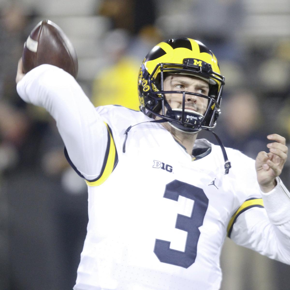 Wilton Speight has 'hill to climb' to NFL; no hard feelings for Michigan