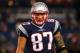 FOXBORO, MA - NOVEMBER 13: Rob Gronkowski #87 of the New England Patriots warms up before a game against the Seattle Seahawks at Gillette Stadium on November 13, 2016 in Foxboro, Massachusetts. (Photo by Jim Rogash/Getty Images)