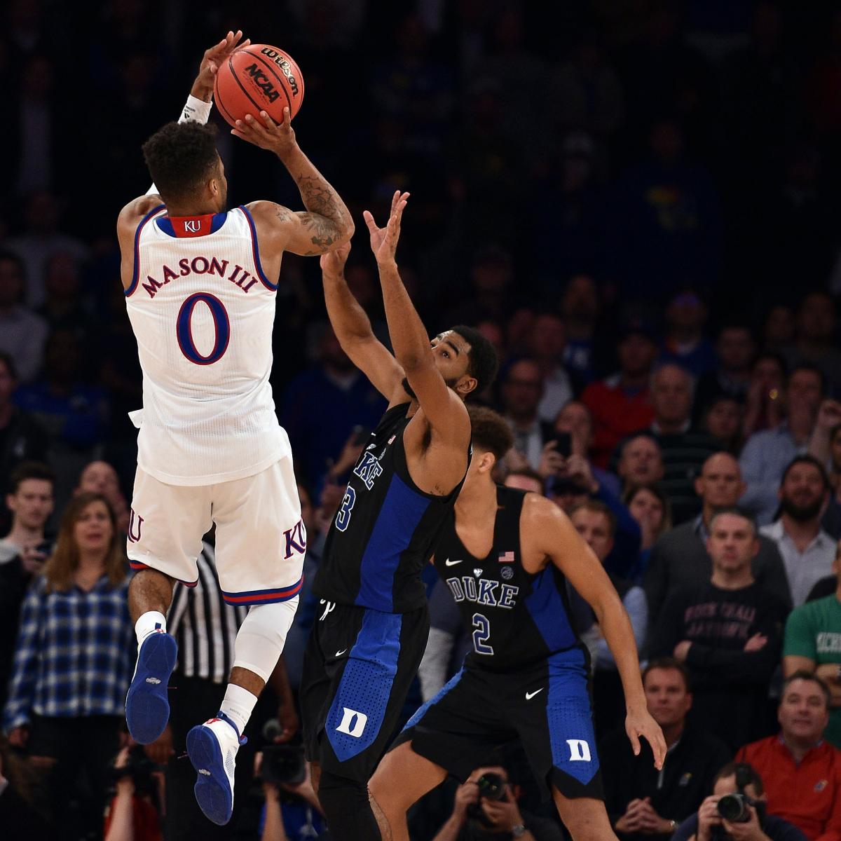 Duke Vs Kansas Score And Reaction From Champions Classic 2016