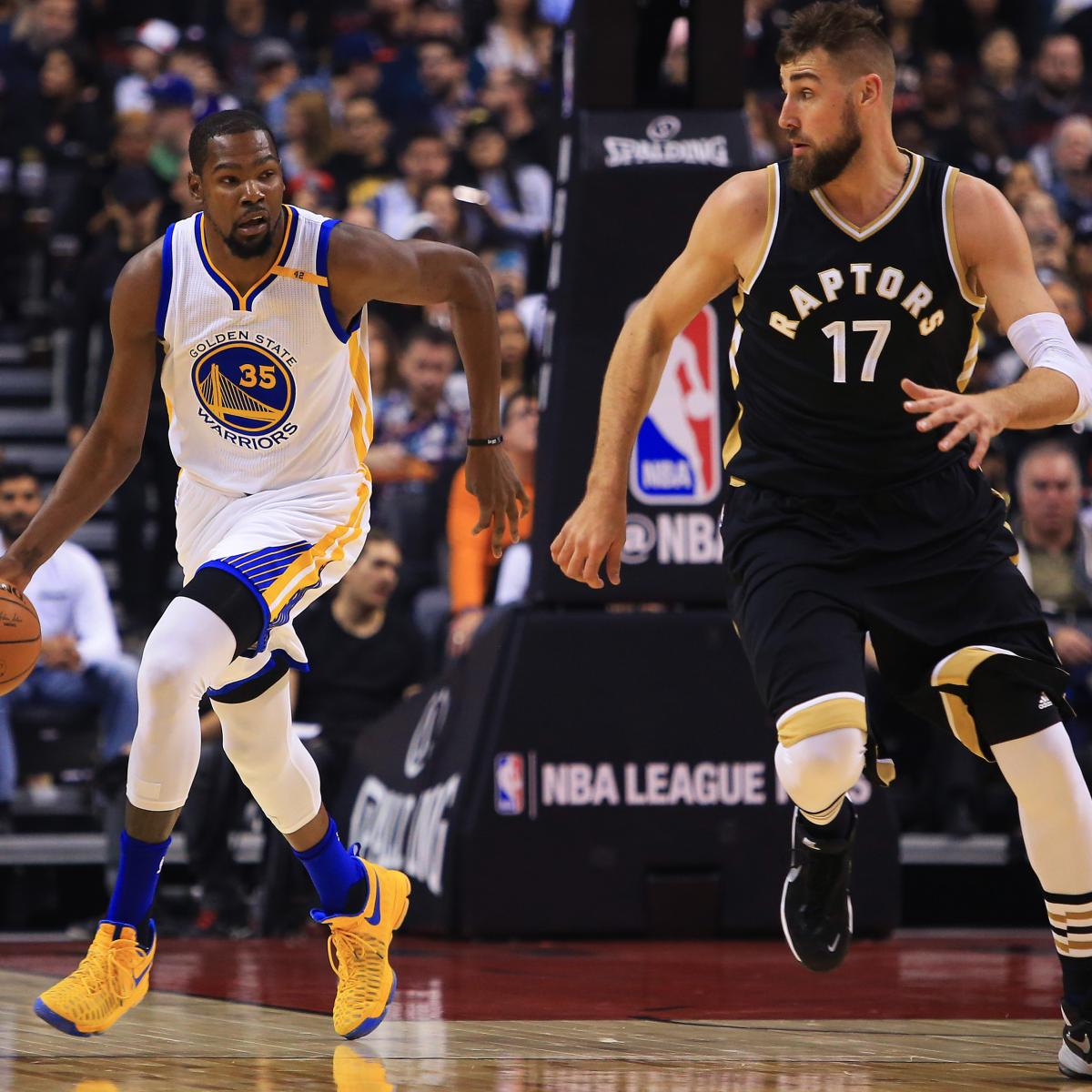 Warriors vs. Raptors Score, Highlights, Reaction from 2016 Regular