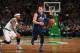 BOSTON, MA - NOVEMBER 16: J.J. Barea #5 of the Dallas Mavericks handles the ball against the Boston Celtics on November 16, 2016 at the TD Garden in Boston, Massachusetts. NOTE TO USER: User expressly acknowledges and agrees that, by downloading and or using this photograph, User is consenting to the terms and conditions of the Getty Images License Agreement. Mandatory Copyright Notice: Copyright 2016 NBAE (Photo by Brian Babineau/NBAE via Getty Images)