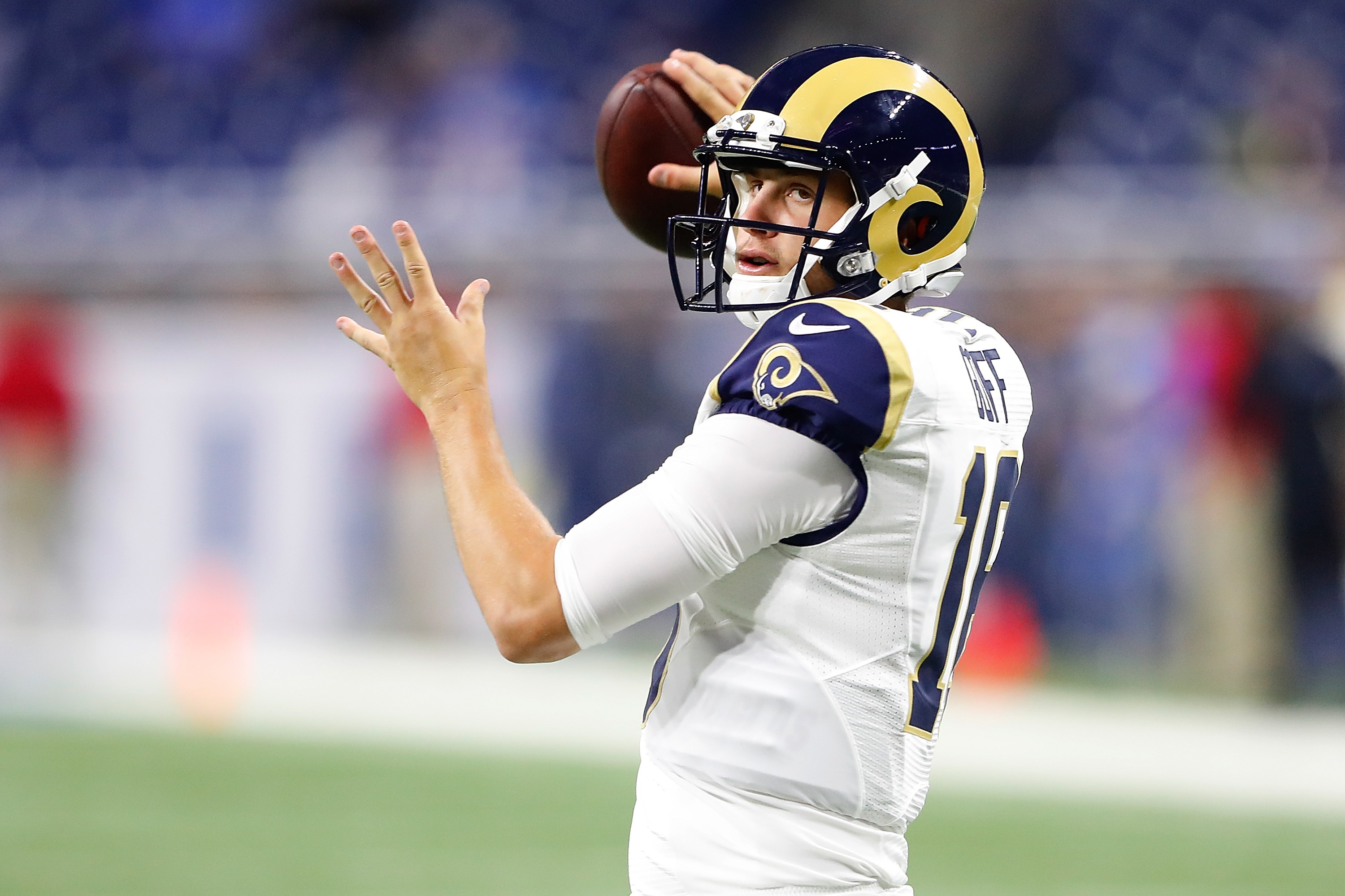 The Cowboys didn't challenge Los Angeles Rams quarterback Jared