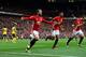 MANCHESTER, ENGLAND - NOVEMBER 19: Juan Mata of Manchester United (L) celebrates scoring his sides first goal during the Premier League match between Manchester United and Arsenal at Old Trafford on November 19, 2016 in Manchester, England. (Photo by Shaun Botterill/Getty Images)