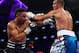 LAS VEGAS, NV - NOVEMBER 19: (L-R) Andre Ward battles Sergey Kovalev of Russia during their light heavyweight title bout at T-Mobile Arena on November 19, 2016 in Las Vegas, Nevada. (Photo by Al Bello/Getty Images)