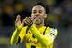 DORTMUND, GERMANY - NOVEMBER 19: Pierre-Emerick Aubameyang of Borussia Dortmund celebrates after the Bundesliga match between Borussia Dortmund and Bayern Muenchen at Signal Iduna Park on November 19, 2016 in Dortmund, Germany. (Photo by Boris Streubel/Getty Images)