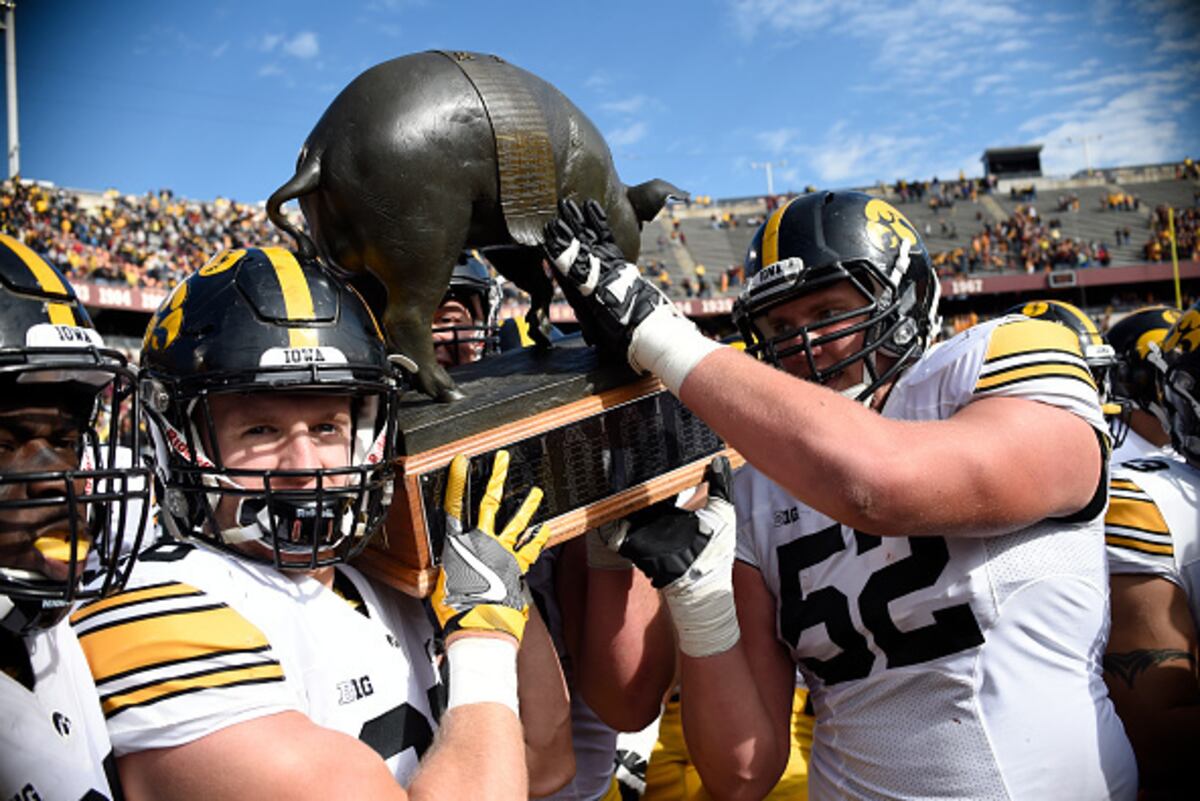 Ranking the Top College Football Rivalry Game Trophies ...