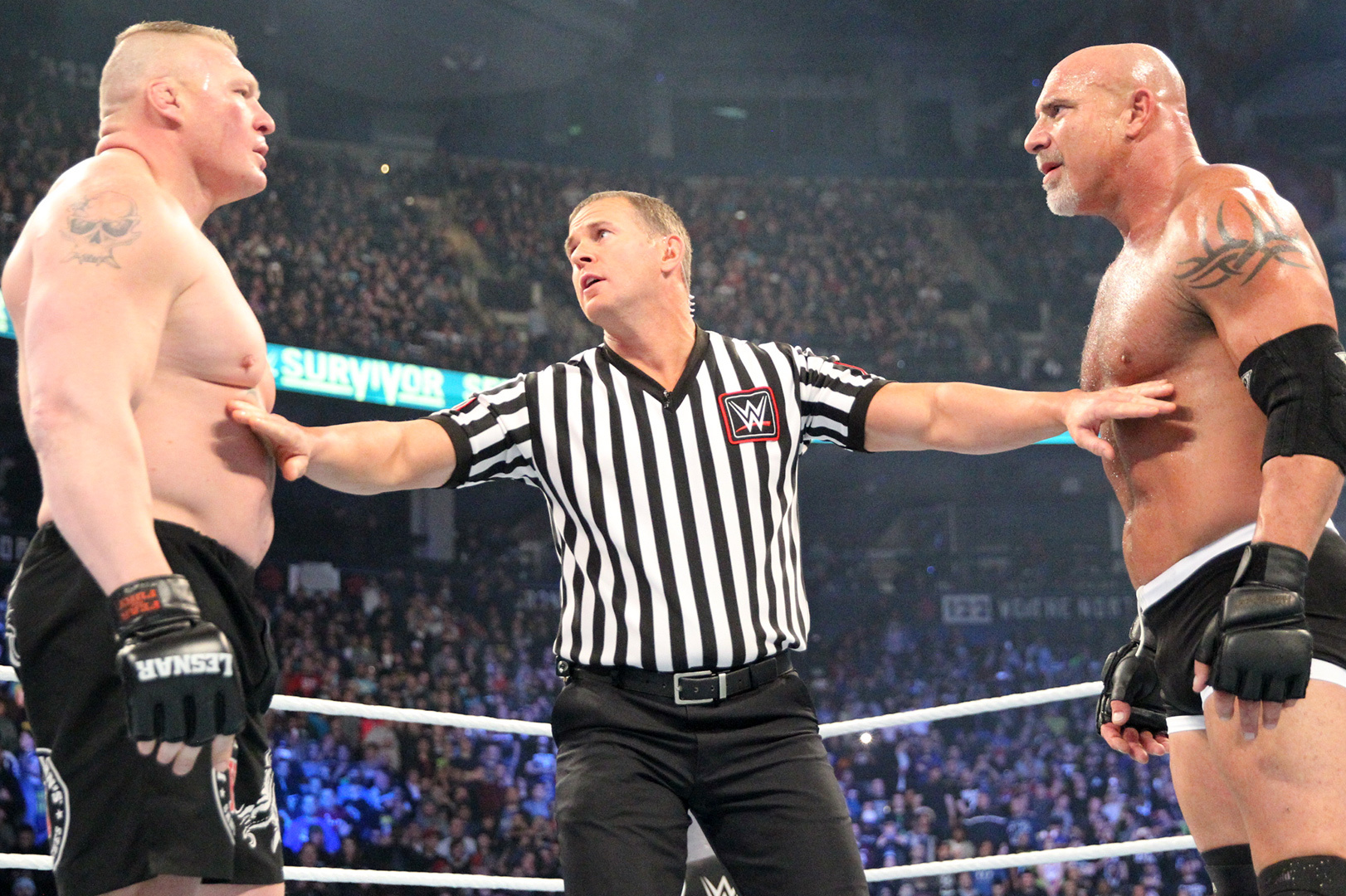 Goldberg vs. Brock Lesnar: What's Next for Both Stars After WWE Survivor  Series? | Bleacher Report | Latest News, Videos and Highlights
